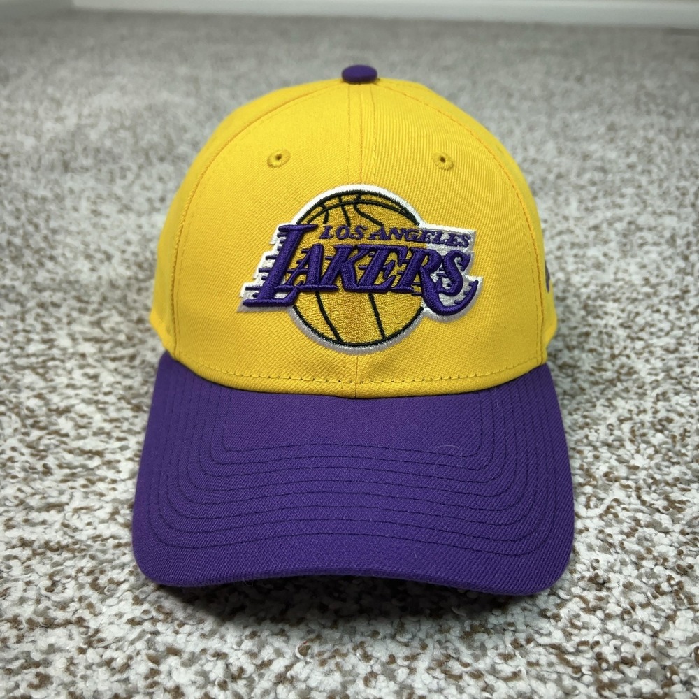 Los Angeles Lakers Hat Cap Strap Back Mens One Size NBA Basketball New Era SPort